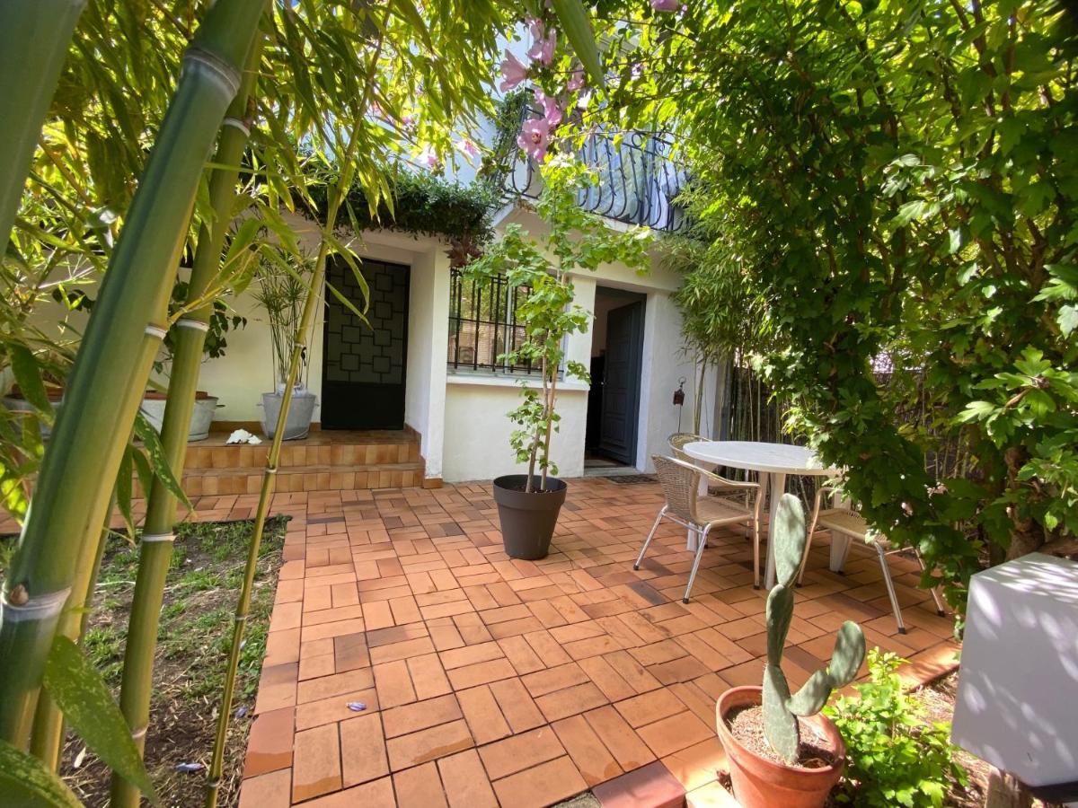 Grand Studio De 38M2 Et Cour Independante De 25M2 Dont Wifi Et Netflix Apartment Montpellier Luaran gambar