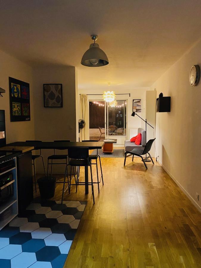 Grand Studio De 38M2 Et Cour Independante De 25M2 Dont Wifi Et Netflix Apartment Montpellier Luaran gambar
